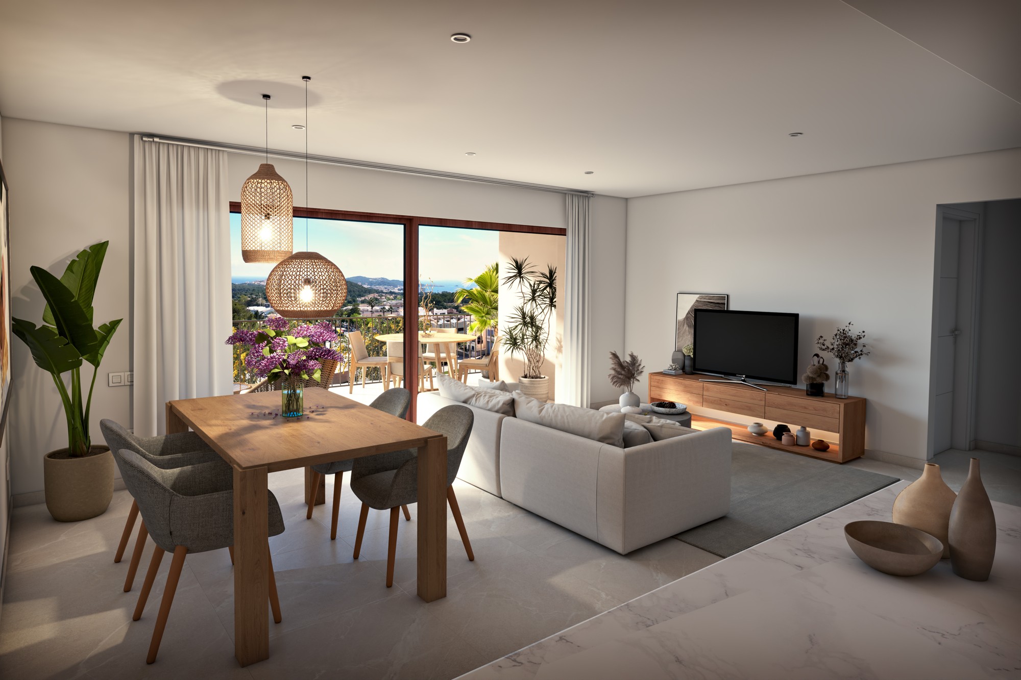 STRANDnahe NEUBAU-LUXUSPENTHOUSE Wohnung in CAPDEPERA