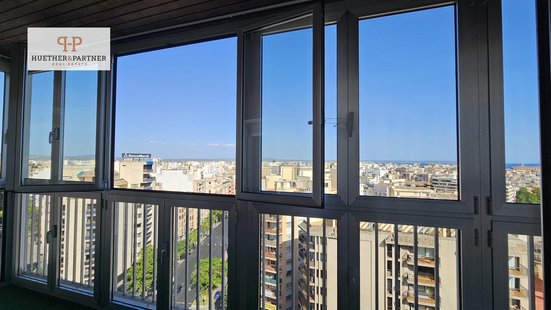 Lichtdurchflutetes Apartment mit Panoramablick über Palma – 13. Etage, Bons Aires