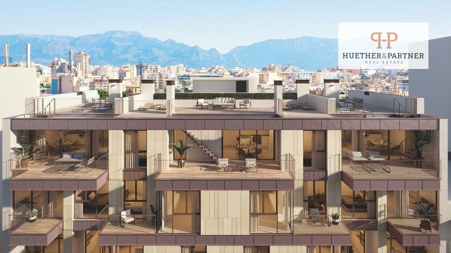 Mallorca - Neubau-Penthouse mit Terrasse & Pool – Santa Catalina / Son Espanyolet