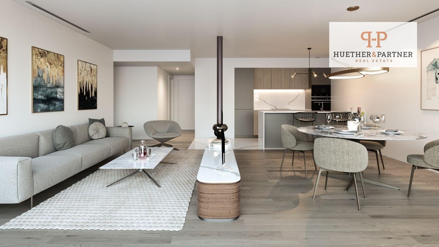 Neubauwohnung mit Terrasse & Pool – Santa Catalina / Son Espanyolet