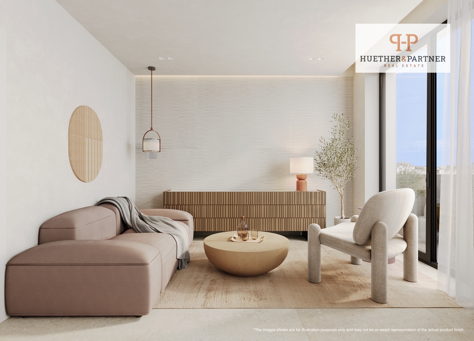 Luxuriöse Erdgeschosswohnung mit 2-Zimmern in Nou Llevant mit Terrasse und Garten