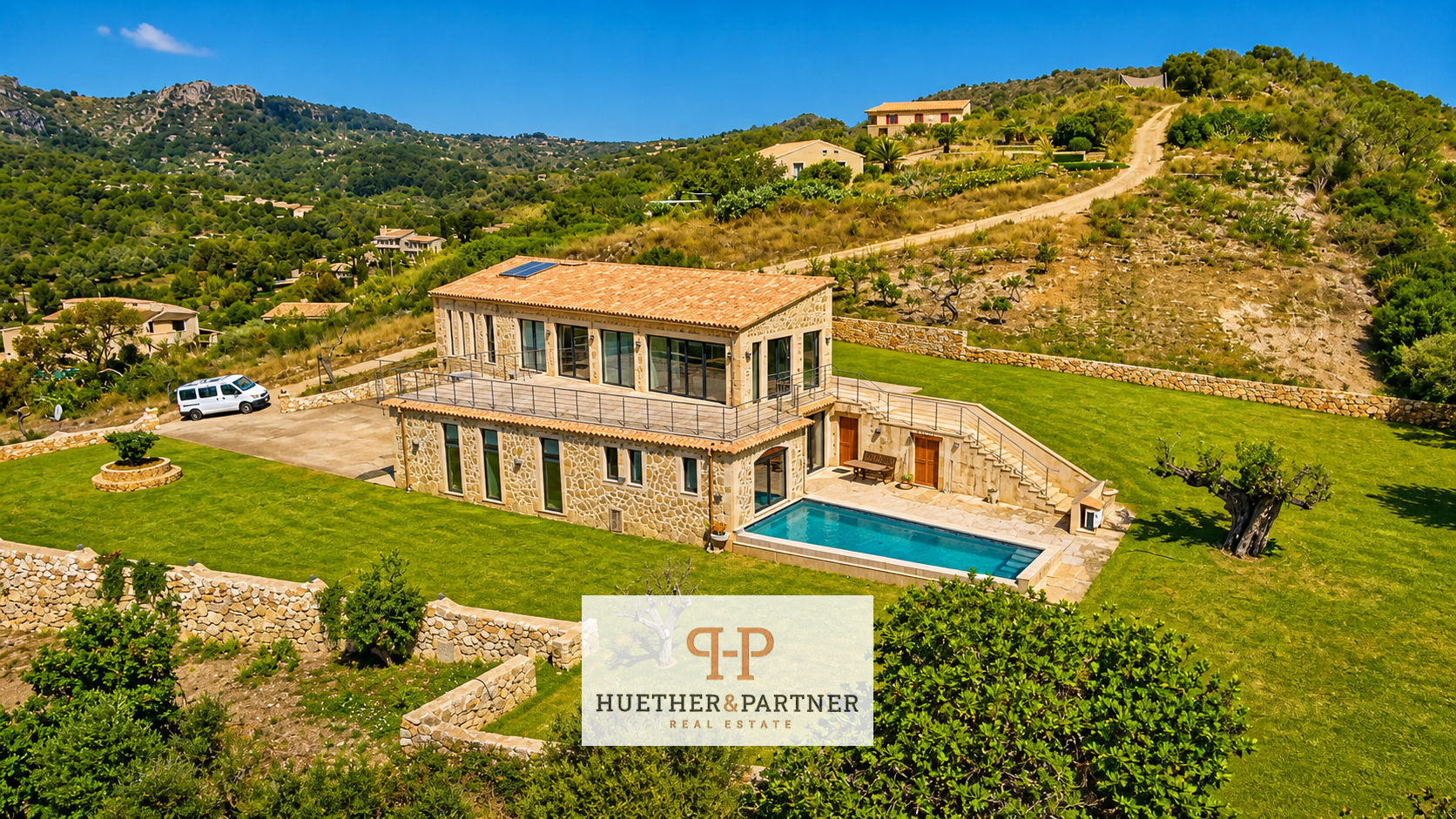 REDUZIERT!!! LUXUS-POOL-Finca mit traumhaften PANORAMA- und MEERBLICK!!!