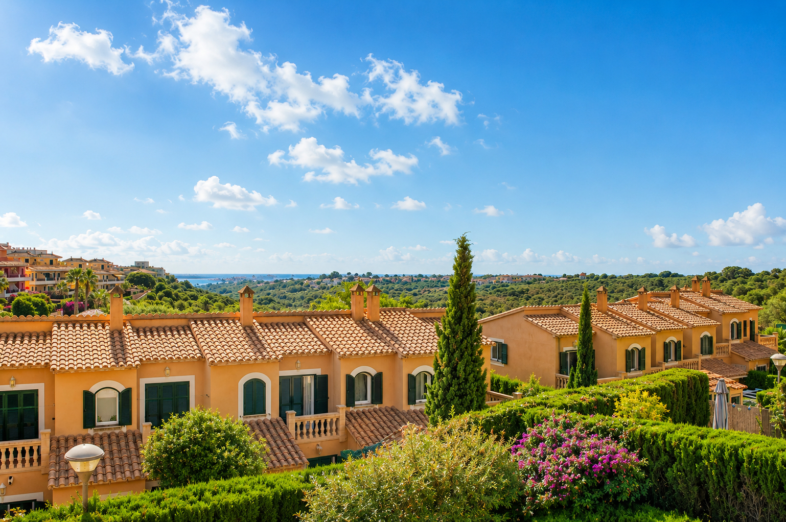 Moderne Erdgeschosswohnung nahe Cala Domingo mit großem Außenbereich und 2 Bädern Mallorca