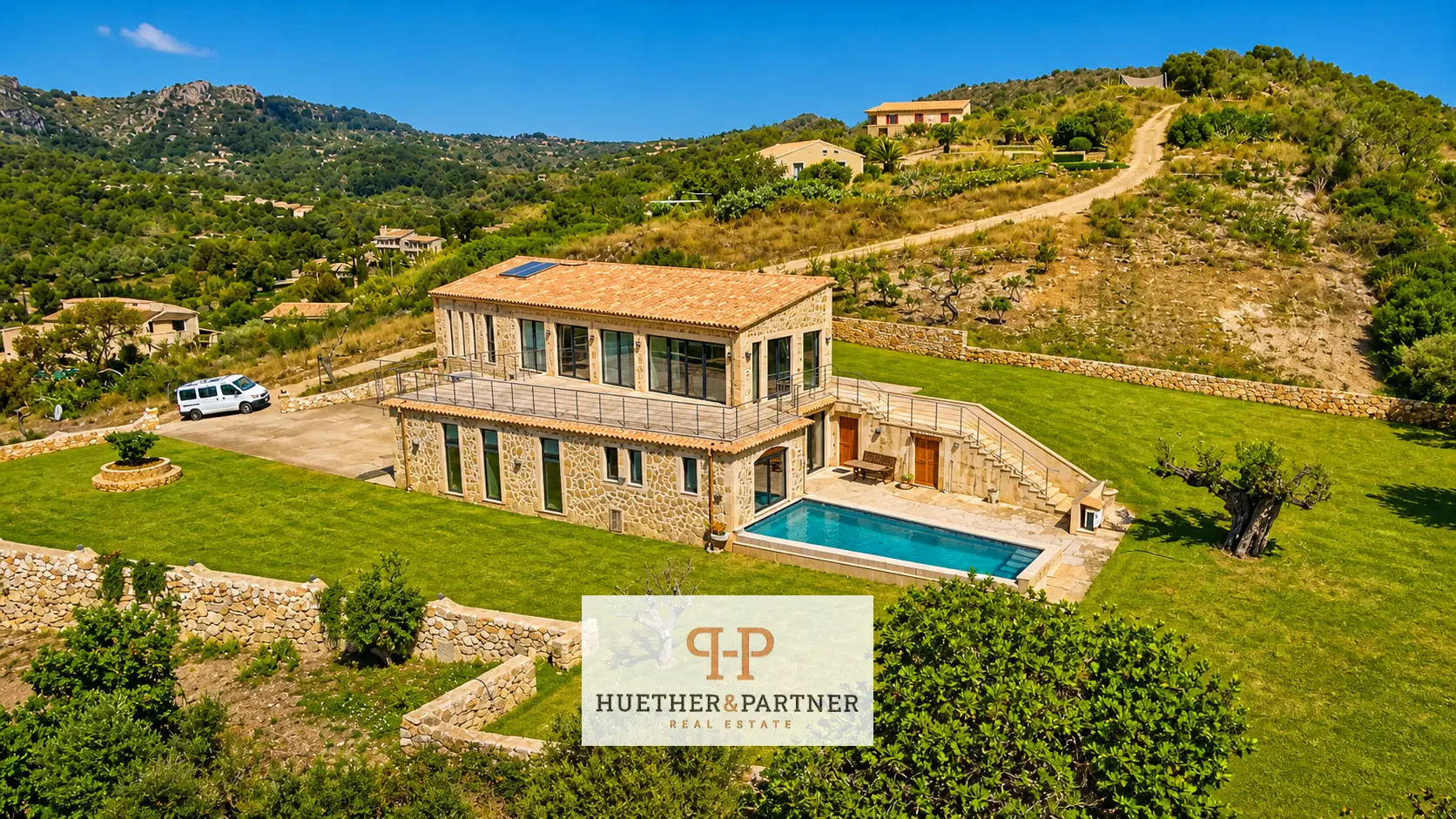 REDUZIERT!!! LUXUS-POOL-Finca mit traumhaften PANORAMA- und MEERBLICK!!!