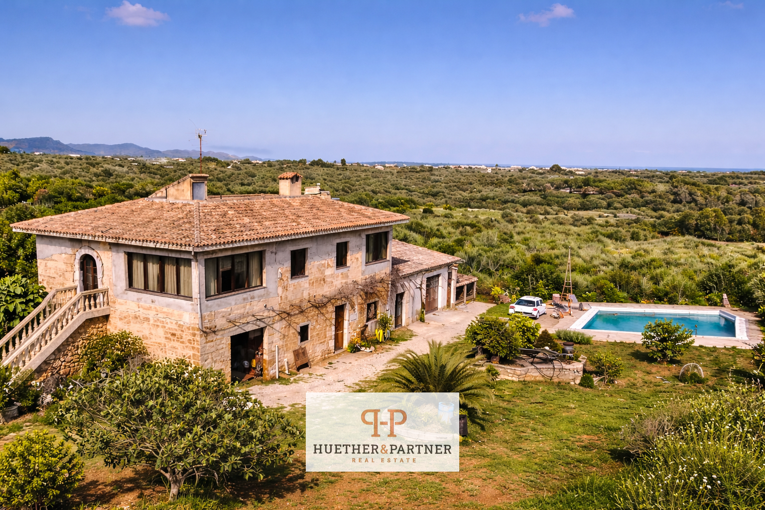 POOL-Finca zum Renovieren kaufen  auf Mallorca - 27 849 m2