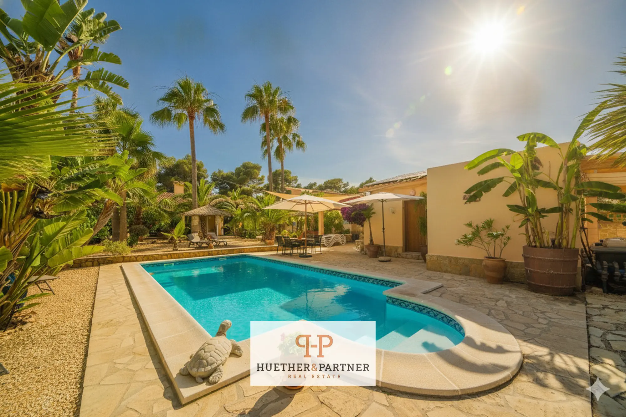 Ihr Rückzugsort auf Mallorca – Stilvolles Einfamilienhaus mit Pool und Gästehausoption