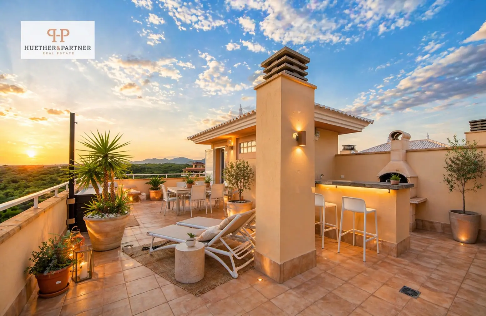 Penthouse in Cales de Mallorca mit traumhaftem Meerblick