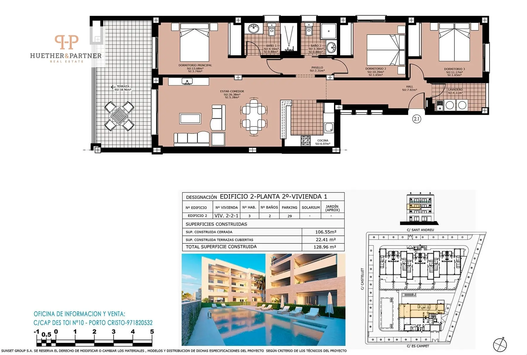 Moderne Neubauwohnungen in begehrter Lage mit toller Terrasse 2. Etage 3 Schlafzimmer — Foto 11