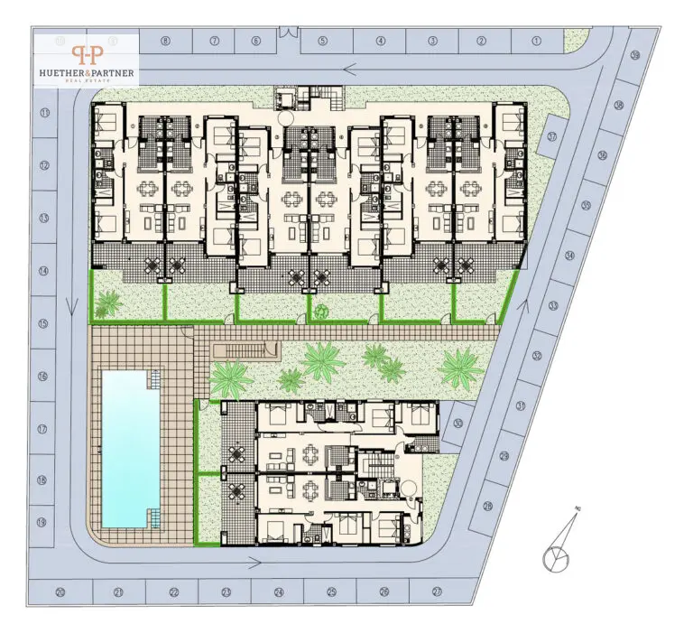 Moderne Neubauwohnungen in begehrter Lage mit toller Terrasse 2. Etage 3 Schlafzimmer — Foto 10