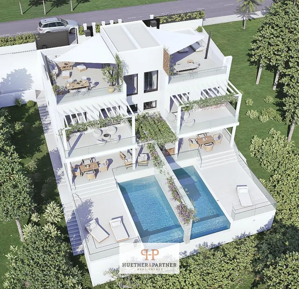 Doppelhaushälfte Cala d’Or mit privatem Pool nahe der Marina