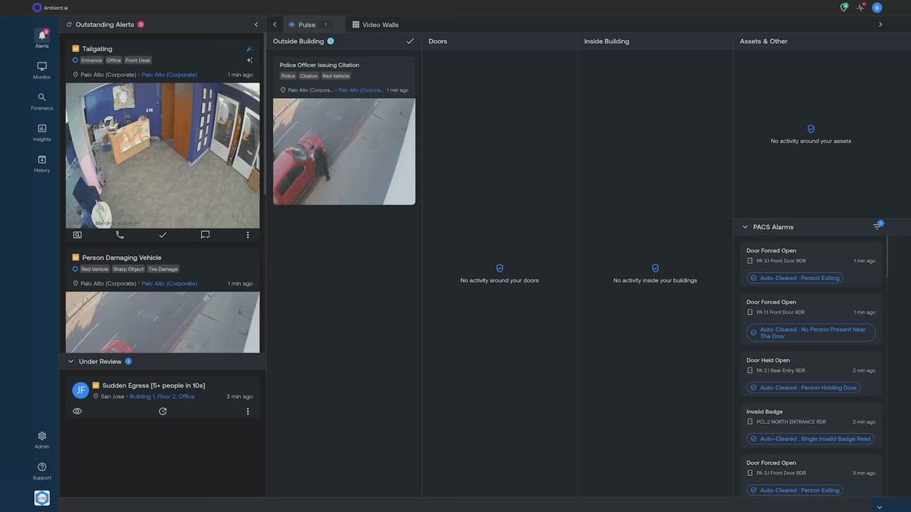 Prevent security incidents with computer vision intelligence | Ambient.ai