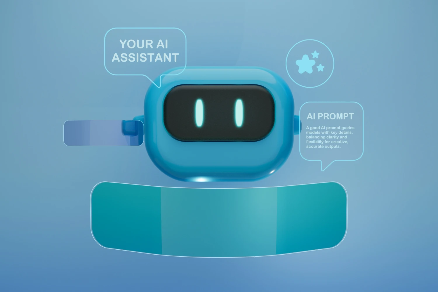 generated image of an ai assistant/agent