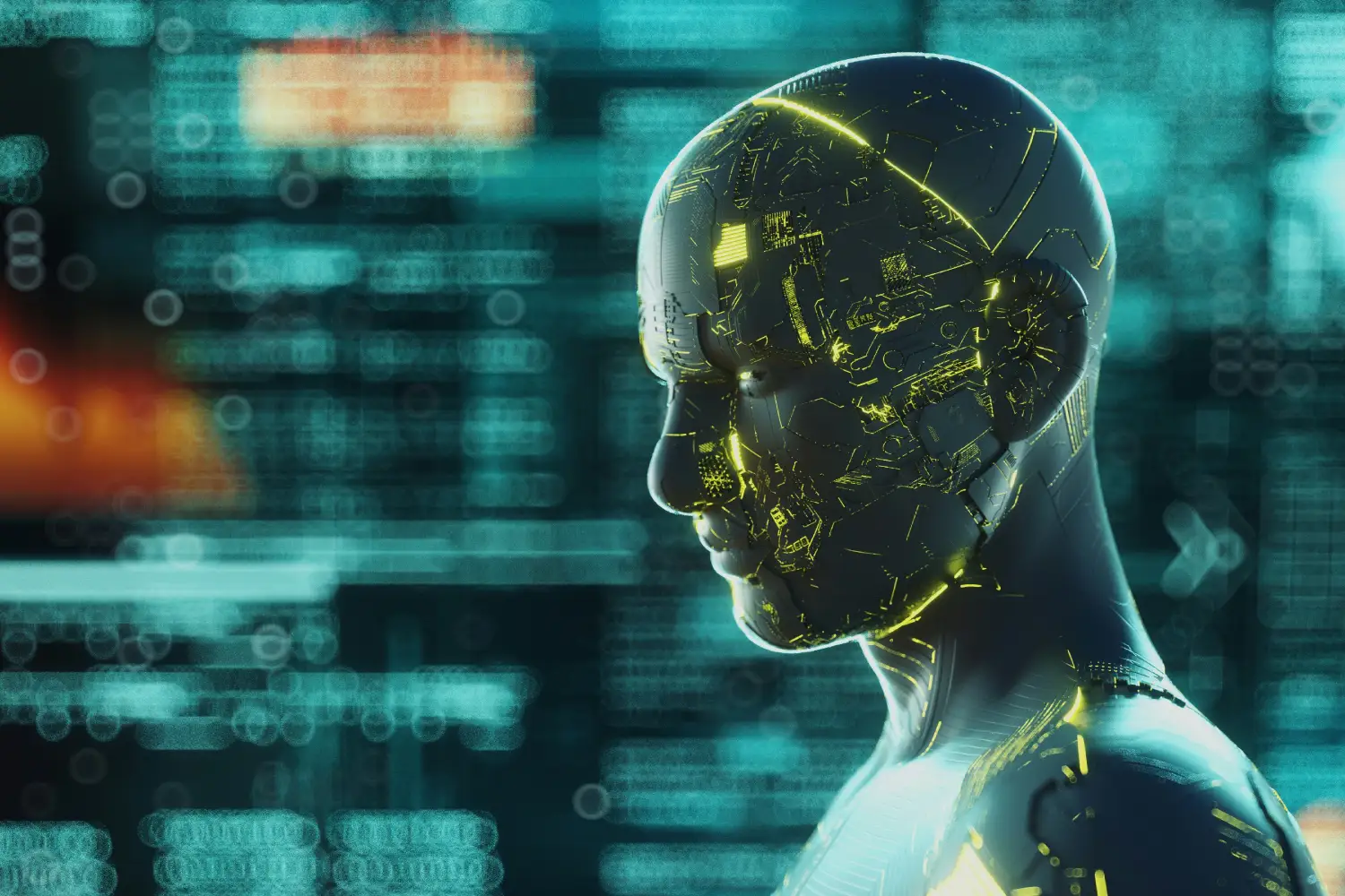 image of a human-like machine learning