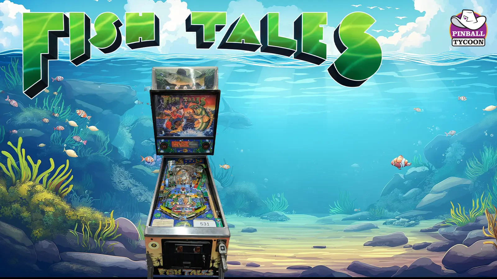 Fish Tales with Official Topper