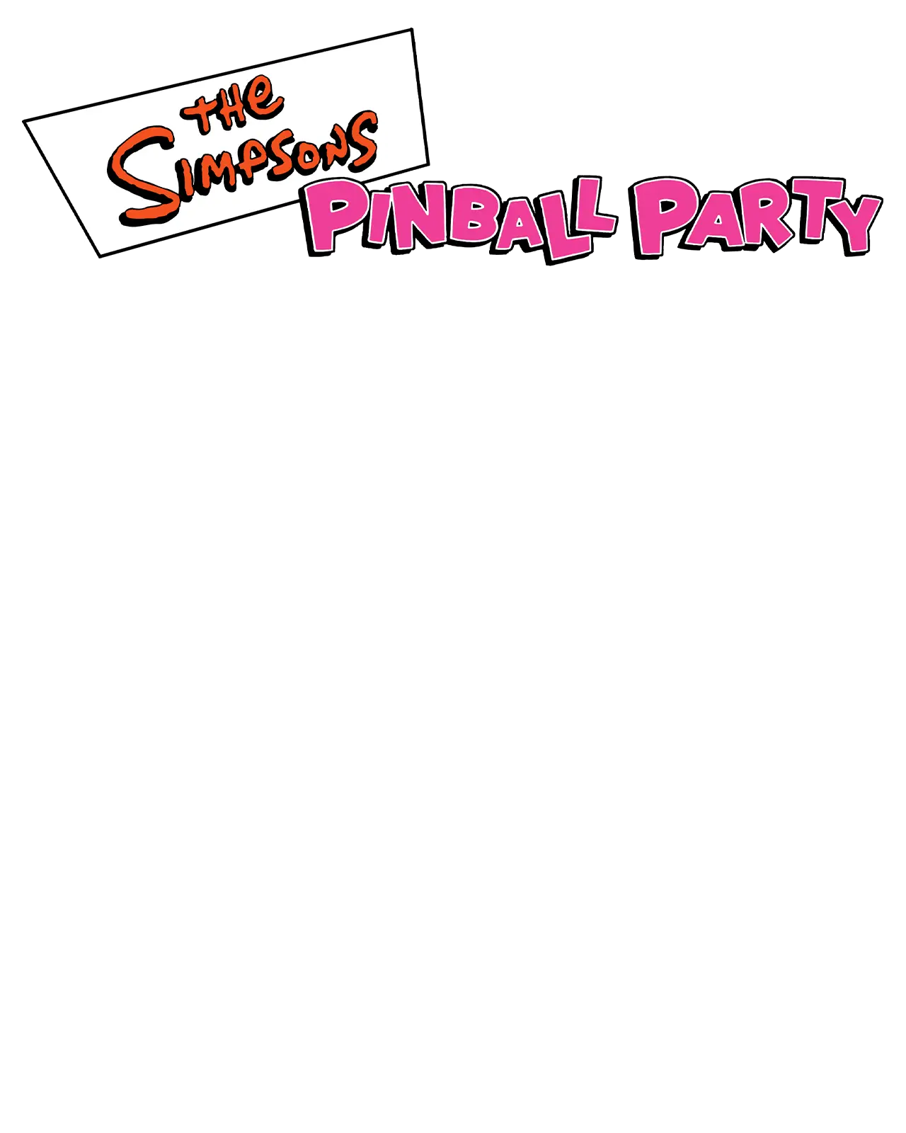 The Simpsons Pinball Party