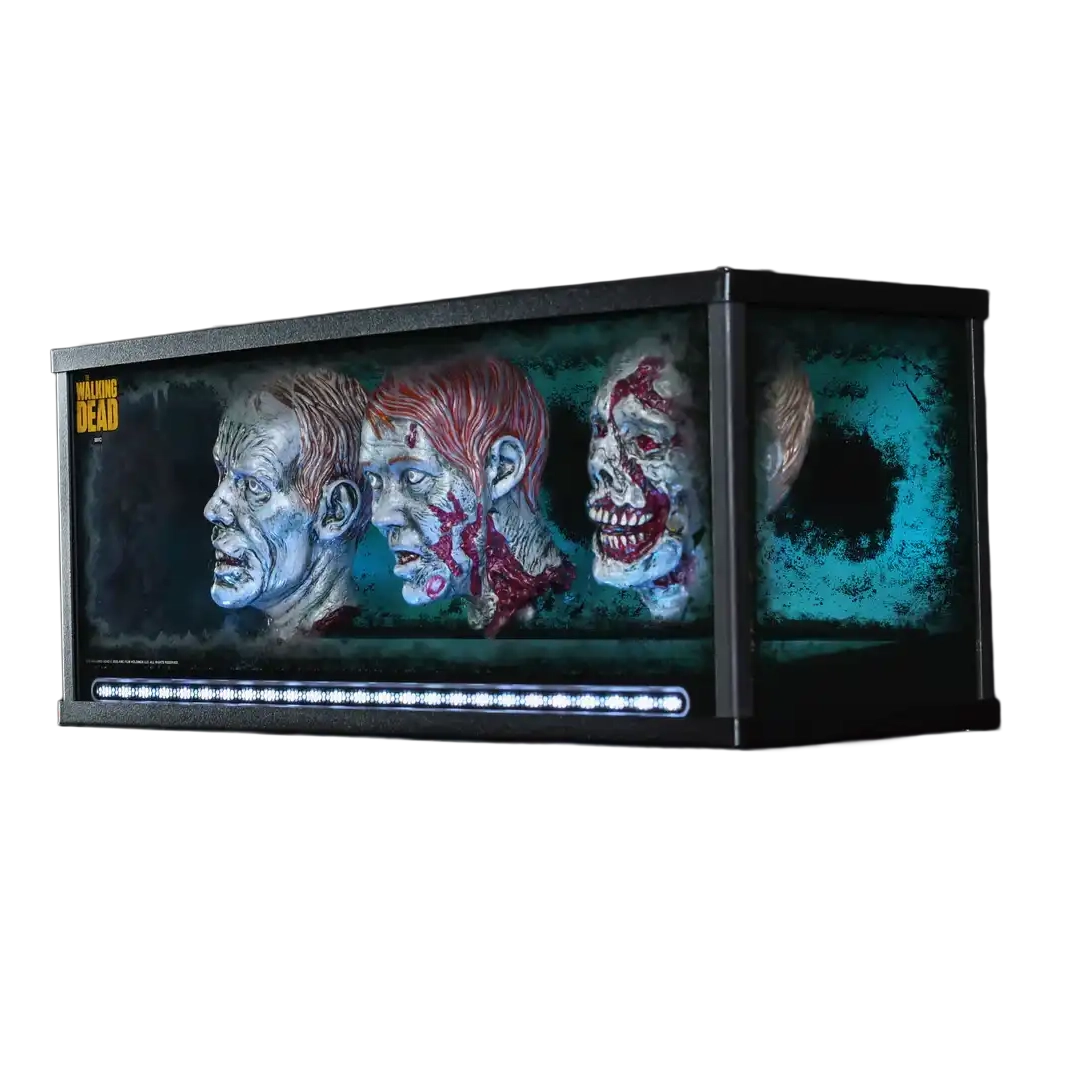 The Walking Dead Remastered 'Fishtank Heads' Sculpted Topper