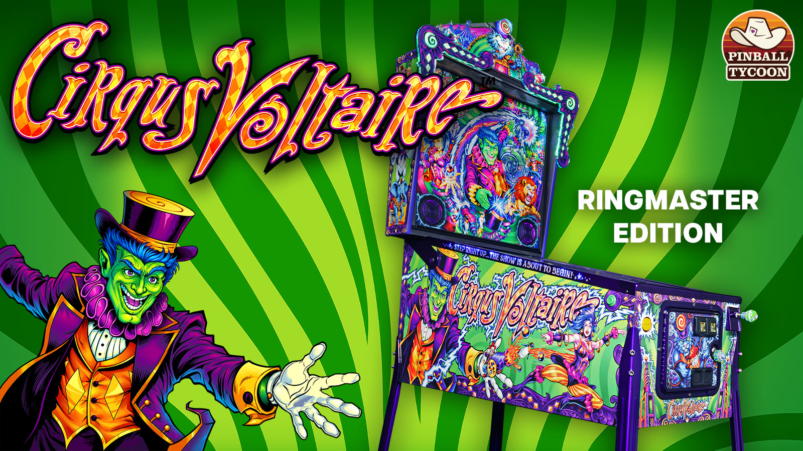 Cirqus Voltaire Ringmaster Edition