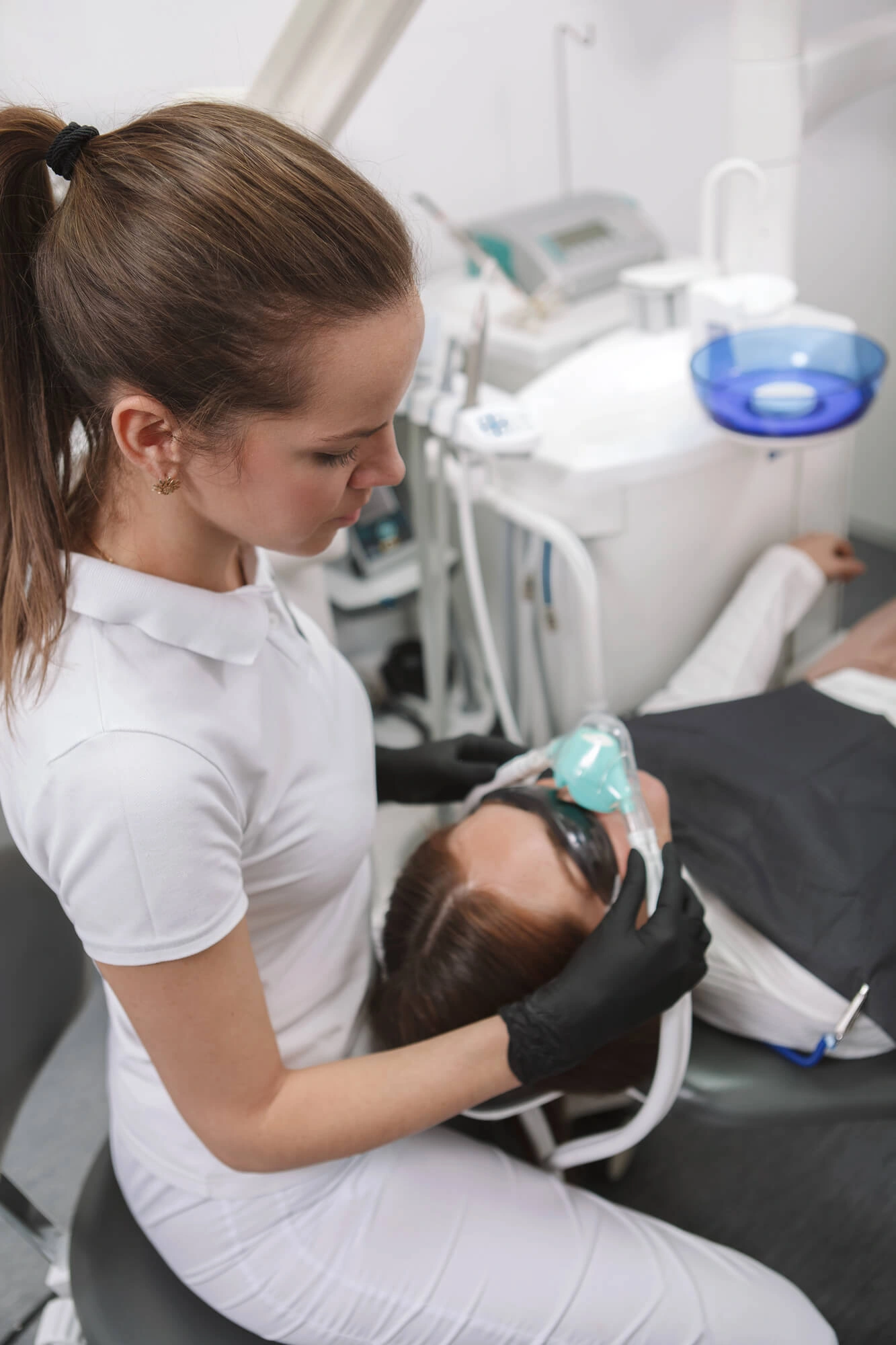 Undergoing sedation with a dentist sedation near you