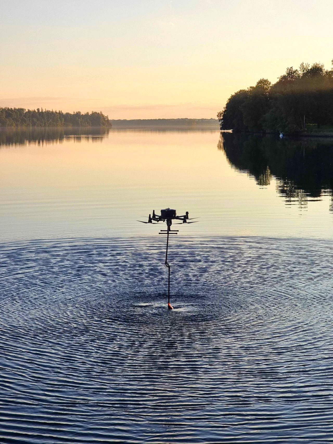 image of a futuristic drone