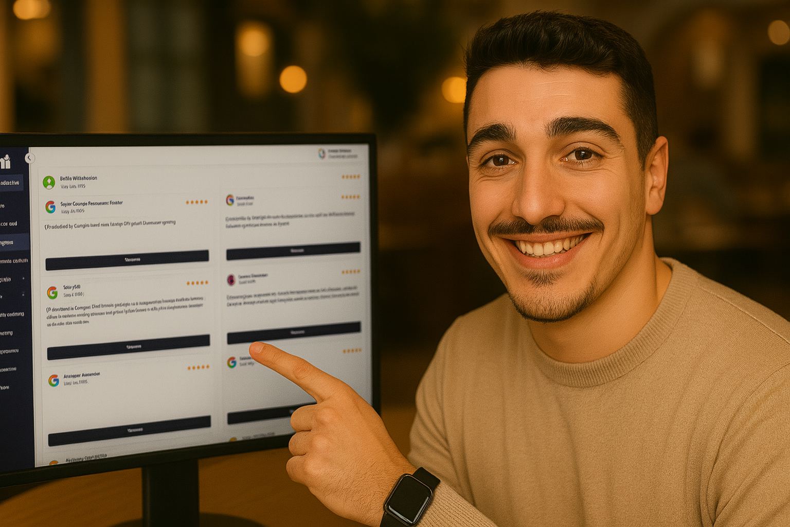 Comment répondre automatiquement à tous vos avis Google avec Omi Day