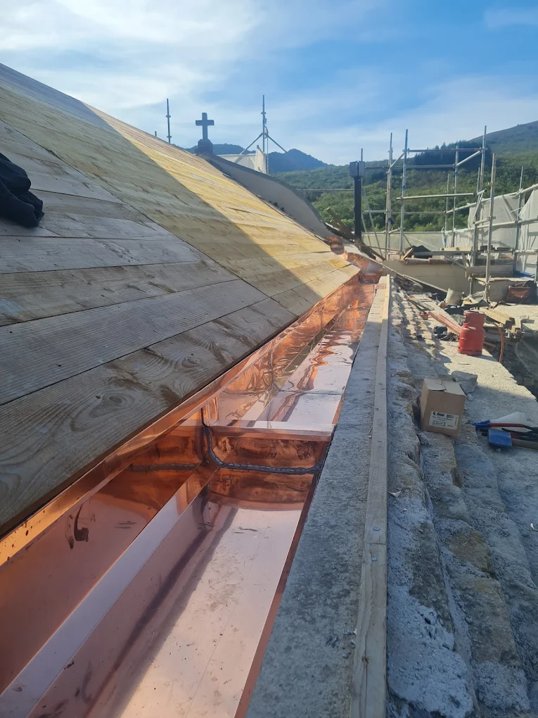 Travaux de zinguerie par ETS Kiefer Restauration en Occitanie