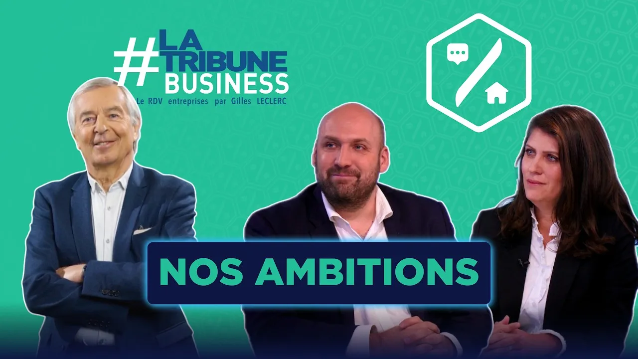Interview de Crédit Courtier de France dans l'émission La Tribune Business
