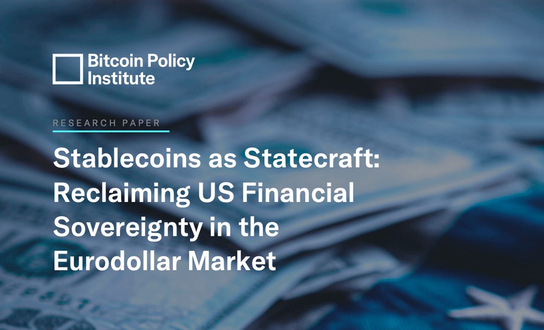 Stablecoins as Statecraft: Reclaiming US Financial Sovereignty in the ...