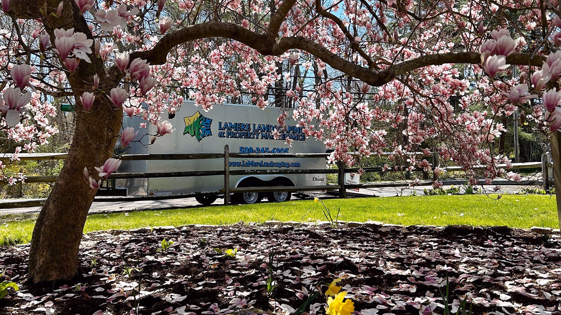 LaMere Landscaping team delivering reliable service
