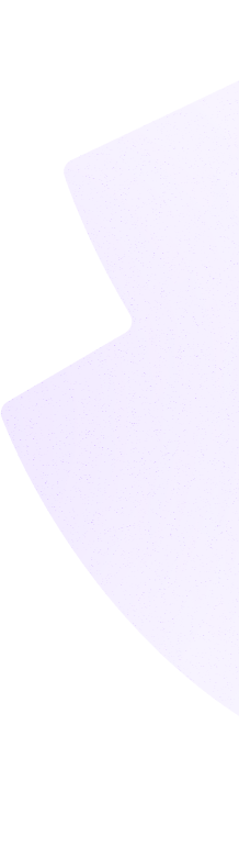 Abstract geometric design with overlapping curved shapes in light purple and lavender tones.