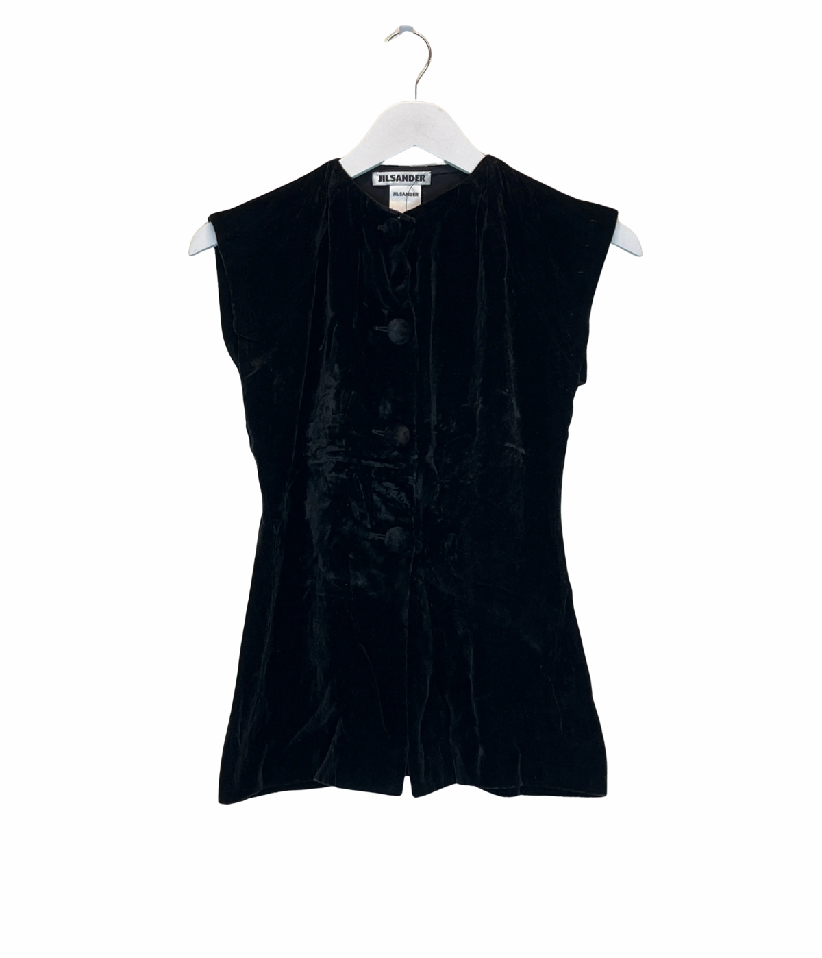 Jil Sander Velvet Cupro Blouse