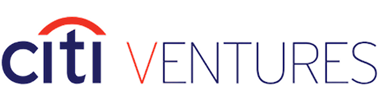 Citi Ventures logo with stylized red arc above the lowercase 'citi' and the word 'VENTURES' in uppercase letters.