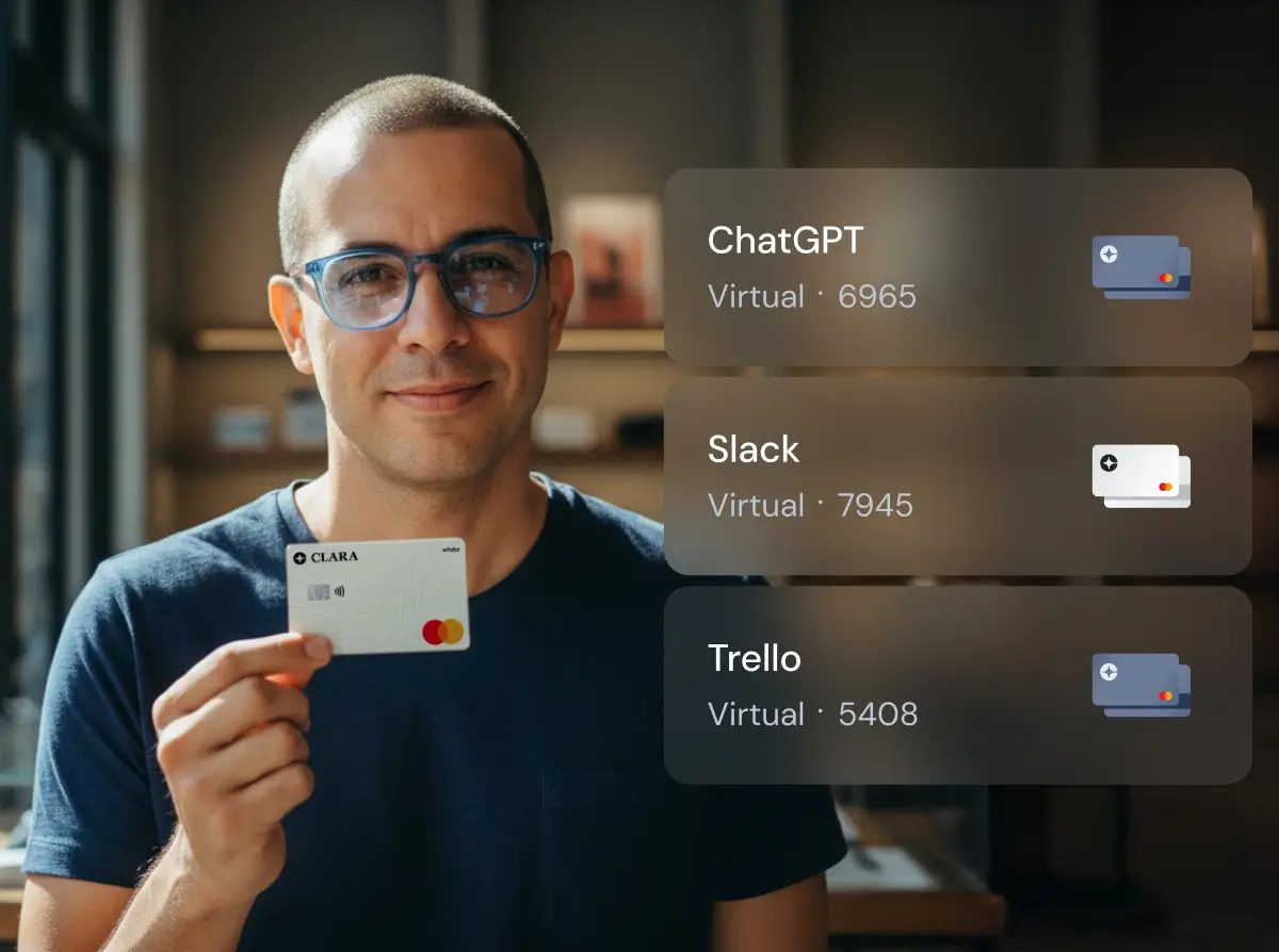 Sample of a travel transaction using Clara.