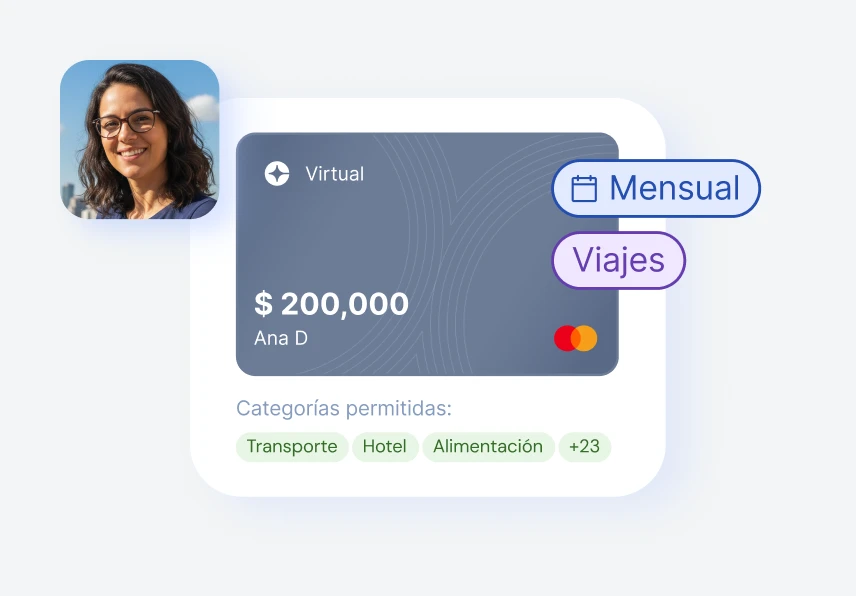 Clara business travel feature for Mexico.