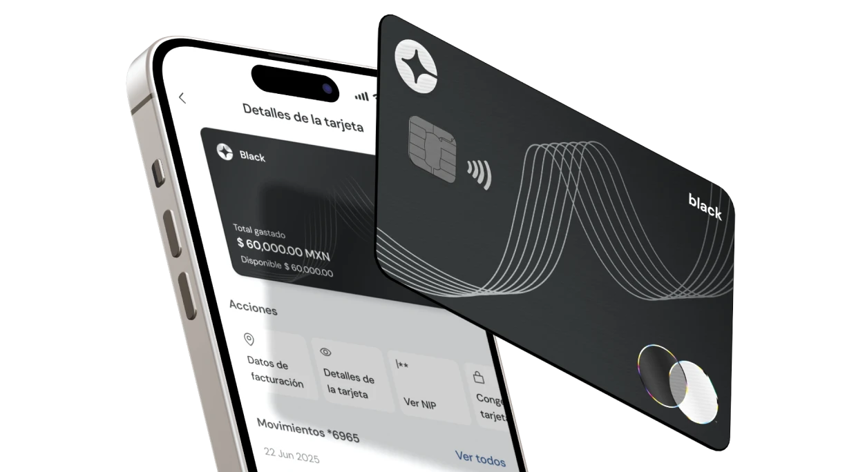 Clara black card for Mexico.