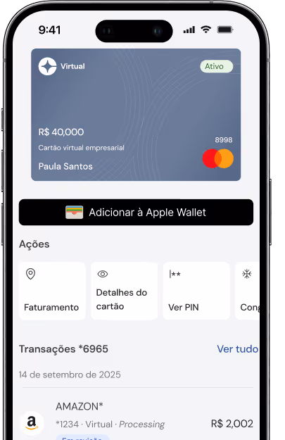 Clara Virtual corporate card for unlimited digital payments and ad spend management