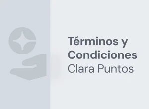 Clara términos y condiciones clara puntos image.