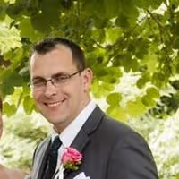 customer giving a testimonial for an ai biotech company [headshot]