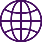 World icon (purple)