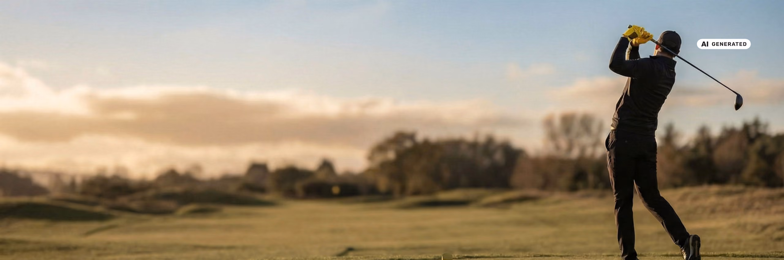 Golfer - Bildmotiv für die Migration von SAP ERP ECC-Seite