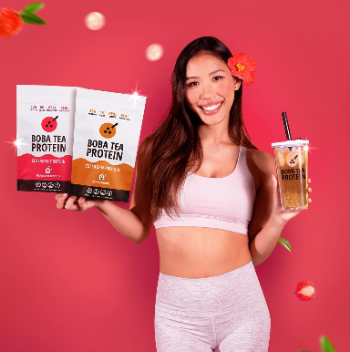 Boba tea protein drink SQO Marketing 