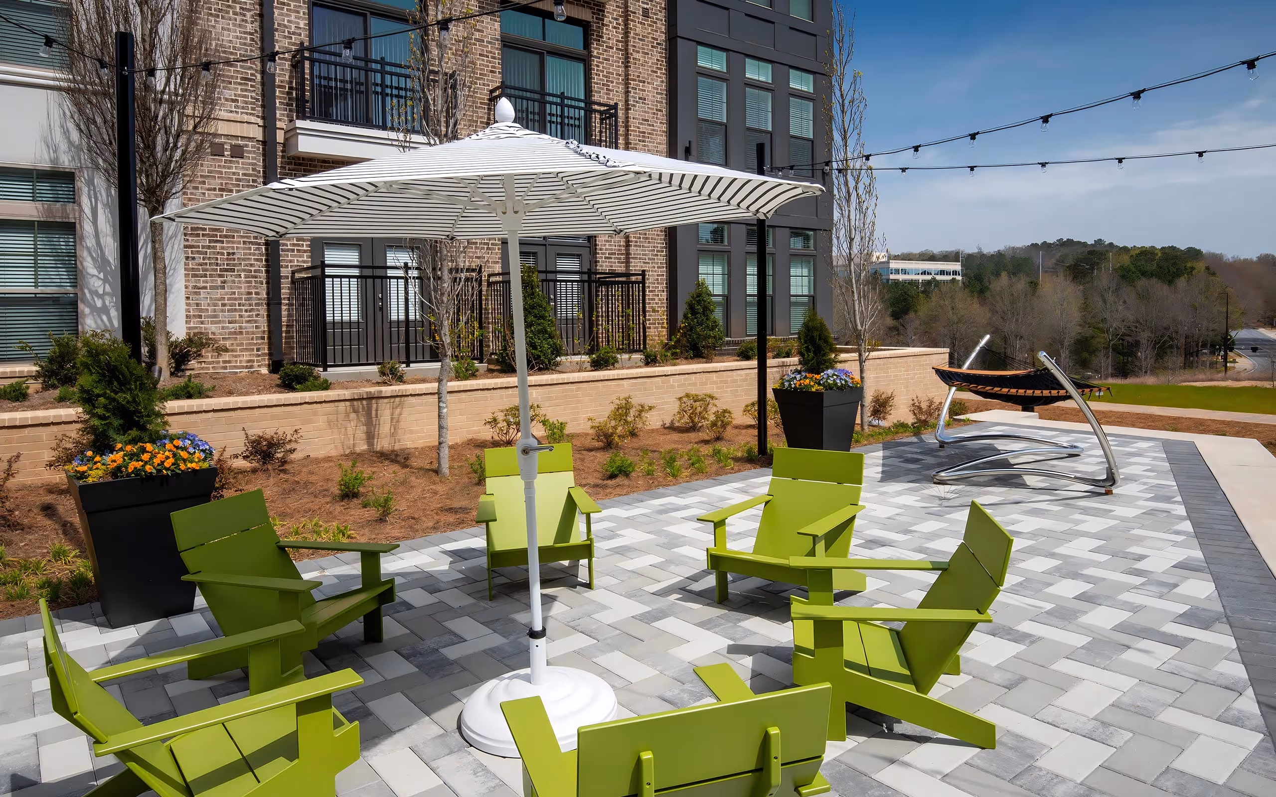 Pool with patio surrounding