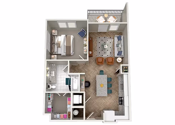 A1F floor plan layout