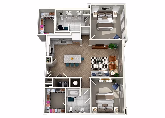 B2 floor plan layout