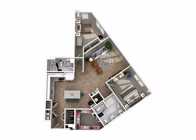 B3 floor plan layout