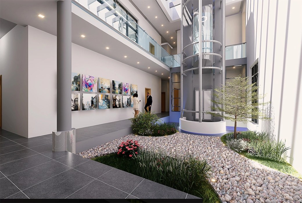 image of an architecturally interesting roof