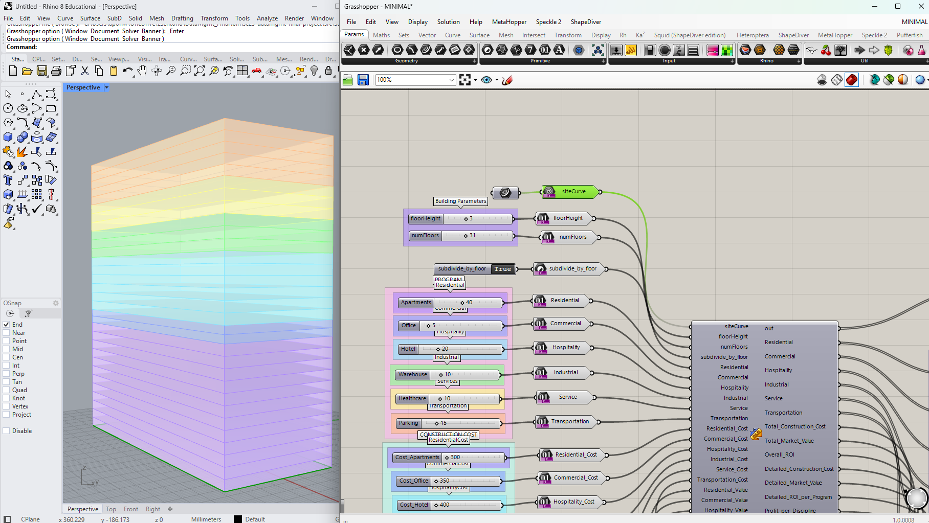Standard Curve Input format for Geometry Generation