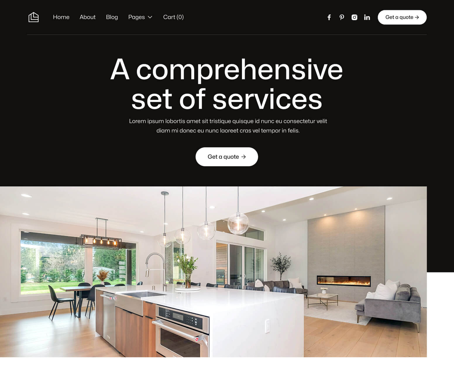 Construktion X - Services Page - Construction Webflow Template