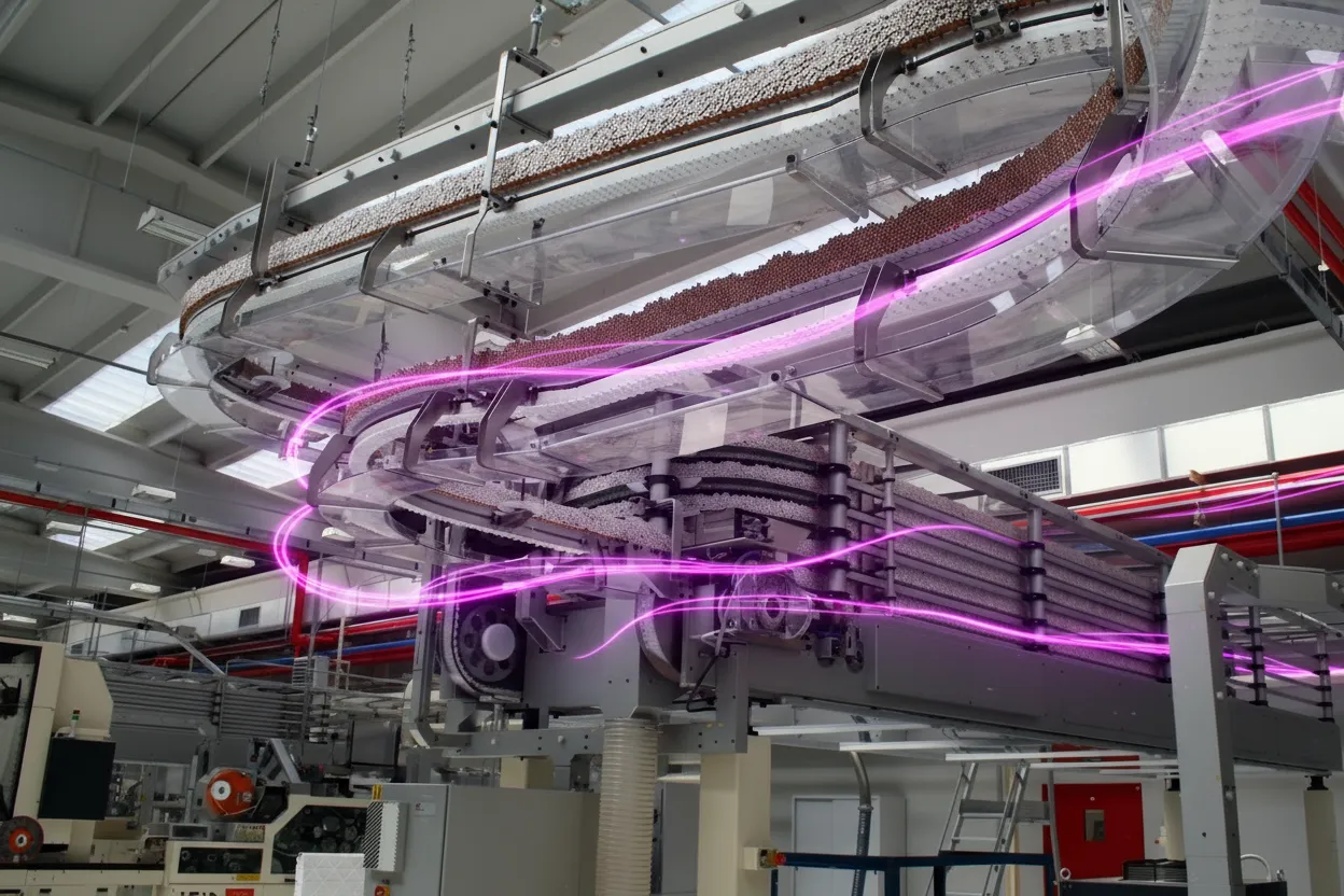 A large machine with a lot of wires on it.