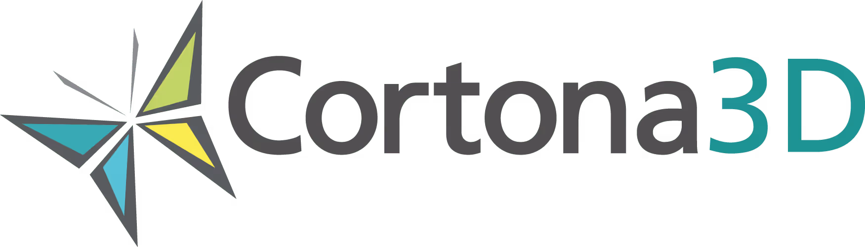 The logo for the company cortona 3d.