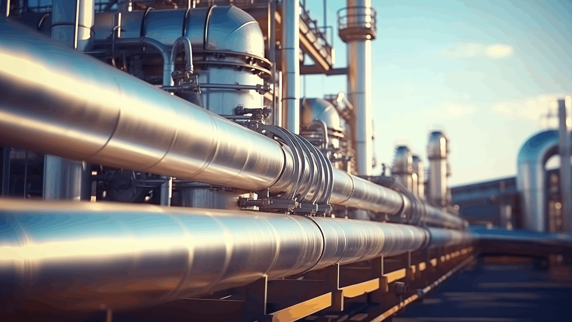 Oil, Gas and Nuclear industrial facility representing the Siemens digital thread